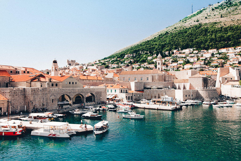 Croatia Dubrovnik Harbour 2014